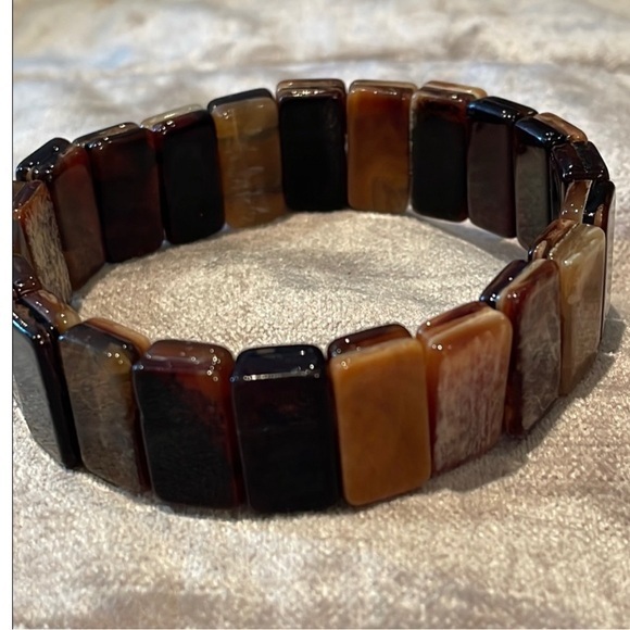 Accessories - Elegant Brown and Black Bracelet
